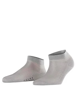 FALKE damskie bawełniane skarpety zachwycające - mieszanka bawełny, szary (srebro 3290), UK 7-8 (rozmiar producenta: 41-42), 1 para - Skarpetki damskie - miniaturka - grafika 1