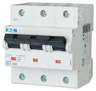 Bezpieczniki elektryczne - Wyłącznik nadprądowy 25 kA, In= 100 A, char. C, 3-bieg. AZ AZ-3-C100 - miniaturka - grafika 1