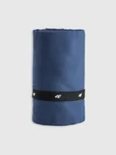 Ręczniki - 4F Ręcznik sportowy szybkoschnący M (80 x 130 cm) - granatowy 80x130cm - miniaturka - grafika 1