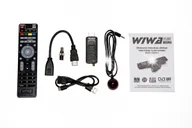 Tunery TV do PC - Tuner TV Wiwa WIWA H.265 MINI TUNER DEKODER DVB-T2 H.265 HEVC TV - miniaturka - grafika 1