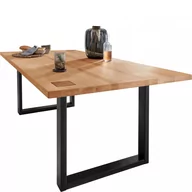 Stoły - Stół I Drewniany z Buku Olejowanego WZ-0159-1502 WZ-0159 Buk G+K Meble - miniaturka - grafika 1