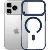 Etui i futerały do telefonów - Etui 3MK Satin Guardx MagCase do Apple iPhone 17 Pro Przezroczysto-niebieski - miniaturka - grafika 1