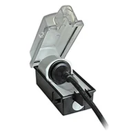 Gniazdka elektryczne - Bachmann 924.349 gniazdko elektryczne Czarny, Przezroczysty - miniaturka - grafika 1