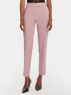 Spodnie damskie - Rinascimento Chinosy CFC0126225003 Różowy Slim Fit - miniaturka - grafika 1
