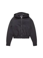Bluzy dla dziewczynek - TOM TAILOR Dziewczęca bluza dziecięca, 29476 - Coal Grey, 128 cm - miniaturka - grafika 1