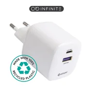 Ładowarki do telefonów - eSTUFF INFINITE USB-C Charger EU PD - miniaturka - grafika 1