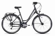 Rowery - Unibike VOYAGER LDS 2022 czarny 9770 - miniaturka - grafika 1