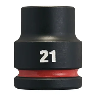 Milwaukee nasadka udarowa 21 mm 3/4" 6-kątna Shockwave krótka metryczna 4932480363 - Klucze i nasadki - miniaturka - grafika 1