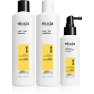 Zestawy kosmetyków damskich - Nioxin System 1, Zestaw oczyszczający do włosów naturalnych, lekko przerzedzonych - miniaturka - grafika 1