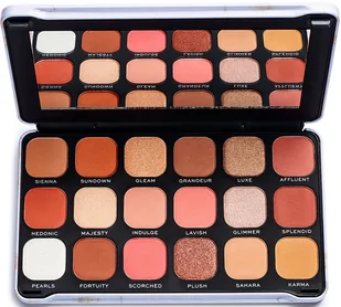 Makeup Revolution Forever Flawless paleta cieni do powiek odcień Decadent 18 x 1,1 g - Cienie do powiek - miniaturka - grafika 2