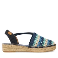 Espadryle damskie - Espadryle Toni Pons Emilia Niebieski - miniaturka - grafika 1