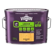Lakiery do drewna - Lakier Bezpodkładowy mat bezbarwny 2,5 l VIDARON - miniaturka - grafika 1