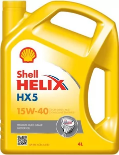 Shell Helix HX5 (SUPER) 15W-40 4L - Oleje silnikowe - miniaturka - grafika 1