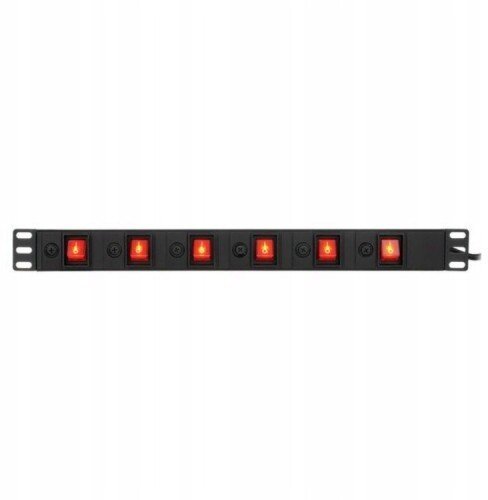 Listwa zasilająca Listwa zasilająca 6 gniazd z osobnymi włącznikami the t.racks Power MS6 4047371056492