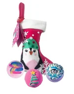 Kosmetyki do kąpieli - Bomb Cosmetics Zestaw Skarpeta Penguin Stocking - miniaturka - grafika 1