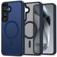 Etui i futerały do telefonów - Etui TECH-PROTECT MagMat MagSafe do Samsung Galaxy S25 Granatowy - miniaturka - grafika 1