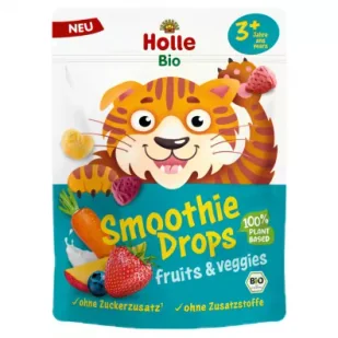 Holle Mieszanka liofilizowanych owoców i warzyw od 3. roku życia 15 g Bio - Kaszki dla dzieci - miniaturka - grafika 1