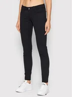 Spodnie damskie - Pepe Jeans Jeansy Soho PL211539 Czarny Skinny Fit - miniaturka - grafika 1