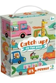 Puzzle 48 Catch up! On the road - Puzzle - miniaturka - grafika 1