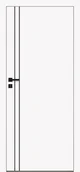 Drzwi wewnętrzne - Dre Drzwi Wewnętrzne Pełne Nova - Cell 70 Okleina Biała Mat - miniaturka - grafika 1