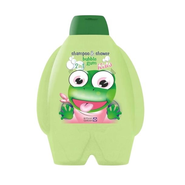 BOTANIC GARDEN Kids Bubble Gum Żel do Mycia Ciała Włosów Dla Dzieci 300 ml