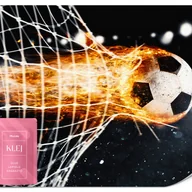 Fototapety - FOTOTAPETA DLA DZIECI PŁONĄCA PIŁKA NOŻNA BRAMKA SPORT STADION 3D 150x105 - miniaturka - grafika 1