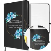 Notesy i bloczki - NOTES A5 z Gumką Prezent DZIEŃ NAUCZYCIELA Wzory - miniaturka - grafika 1