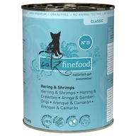 Mokra karma dla kotów - Catz Finefood w puszce, 6 x 400 g - Śledź z krewetkami - miniaturka - grafika 1
