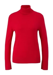 s.Oliver Sales GmbH & Co. KG/s.Oliver Damski sweter z golfem, czerwony, 40 - Swetry damskie - miniaturka - grafika 1