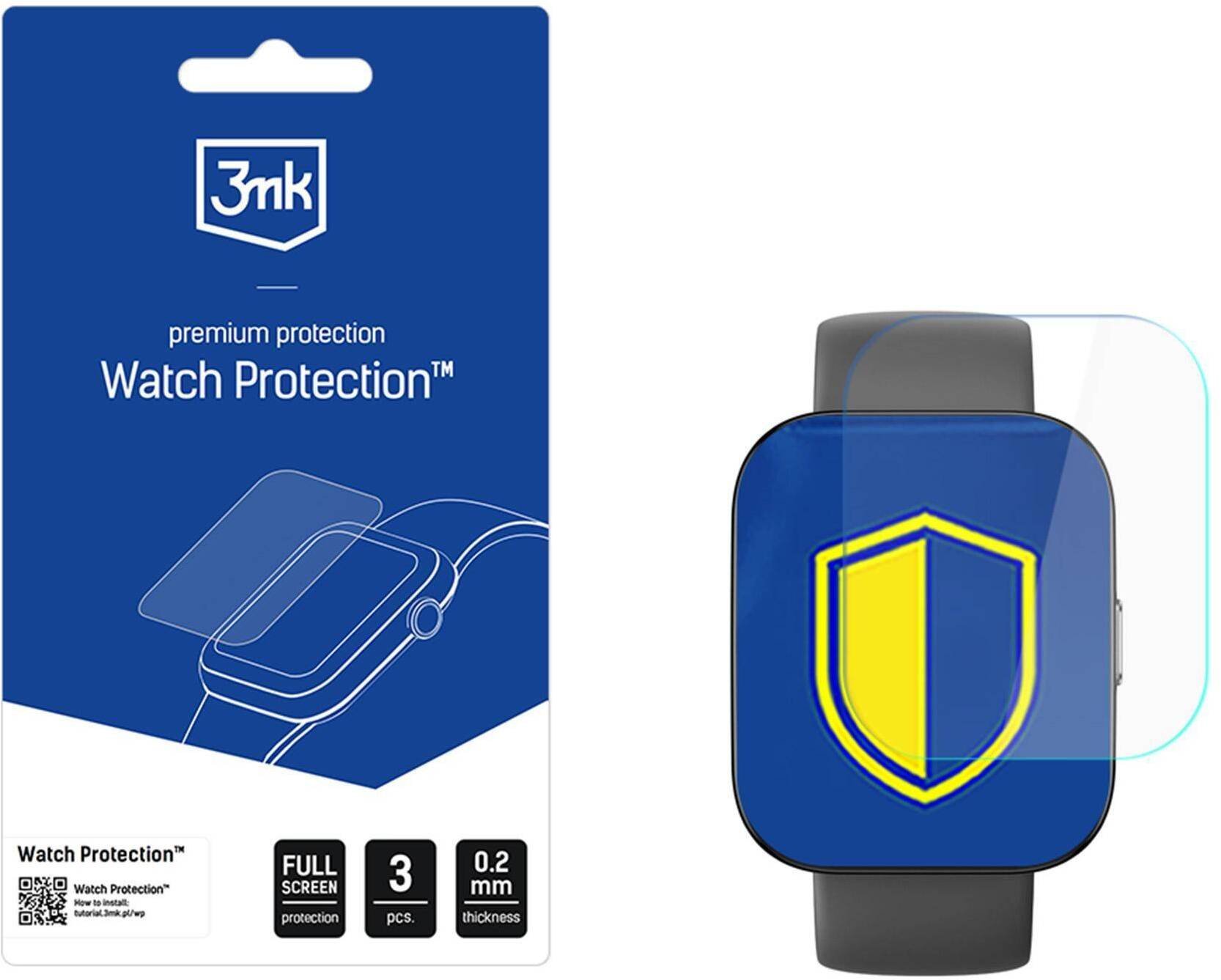 Amazfit Bip 5 - 3mk Watch Protection FlexibleGlass