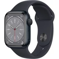 Smartwatch - Apple Watch Series 8 GPS 41mm Aluminium MNP53WB/A Czarny - miniaturka - grafika 1