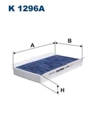 Filtry kabinowe - Filtron Filtr, wentylacja przestrzeni pasażerskiej K 1296A K 1296A - miniaturka - grafika 1