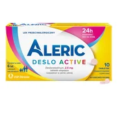 Leki na alergię - US Pharmacia SP Z O.O Aleric Deslo Active 2,5mg 10 tabl - miniaturka - grafika 1