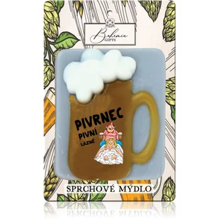 Bohemia Gifts & Cosmetics Beer ręcznie robione mydło z gliceryną 85 g - Mydła - miniaturka - grafika 1