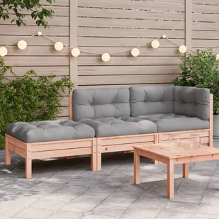 Sofa ogrodowa z poduszkami i podnóżkiem, 2-osobowa Lumarko! - Sofy ogrodowe - miniaturka - grafika 1
