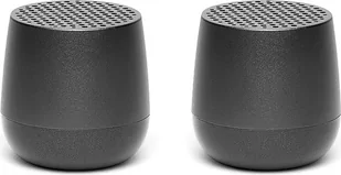 Lexon Twin Mino+ Szare aluminiowe - Głośniki przenośne - miniaturka - grafika 1