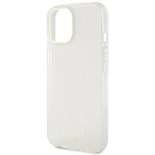 Guess GUHCP15SHDECMP iPhone 15 6.1" różowy/pink hardcase IML Faceted Mirror Disco Iridescent - Etui i futerały do telefonów - miniaturka - grafika 5