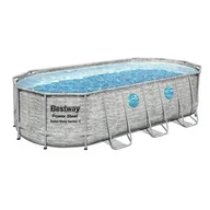 Baseny ogrodowe - Bestway Basen ogrodowy stelażowy owalny 549 x 274 x 122 cm 7w1 56716 - miniaturka - grafika 1