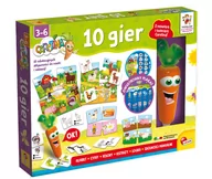 Gry planszowe - Carotina - 10 gier - Lisciani - miniaturka - grafika 1