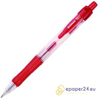 Długopisy - DŁUGOPIS AUTOMATYCZNY ŻELOWY DONAU WODOODPORNY, CZERWONY - miniaturka - grafika 1