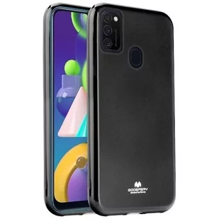 Mercury GOOSPERY Etui SAMSUNG GALAXY M21 Jelly Case silikonowe czarny - Etui i futerały do telefonów - miniaturka - grafika 2