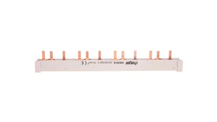 Hager Szyna grzebieniowa kołkowa 3P 10 mm2 12M KB363A KB363A - Inne akcesoria elektryczne - miniaturka - grafika 1