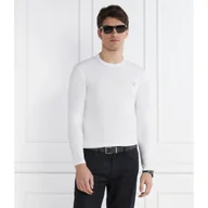 Koszulki męskie - GUESS Longsleeve | Extra slim fit - miniaturka - grafika 1