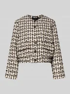 Marynarki i żakiety damskie - Żakiet o kroju regular fit z efektem bouclé model ‘Jenifer’ - miniaturka - grafika 1