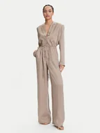 Kombinezony - Guess Kombinezon W5YD14 WH5N2 Beżowy Regular Fit - miniaturka - grafika 1