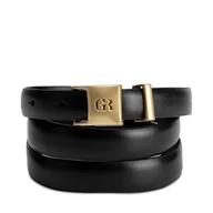 Paski - Pasek Damski Gino Rossi BLYL24007-1 Czarny - miniaturka - grafika 1