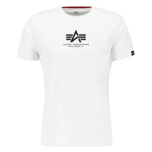 Koszulka Alpha Industries Basic T ML 118533 09 - Biała RATY 0% | PayPo | GRATIS WYSYŁKA | ZWROT DO 100 DNI - Odzież taktyczna i umundurowanie - miniaturka - grafika 1