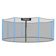 Akcesoria do trampolin - Neo-sport Siatka zewnętrzna Neosport 465cm 15ft 10sł 1816 - miniaturka - grafika 1