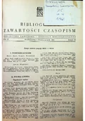 Felietony i reportaże - Bibliografia zawartości czasopism Zeszyt 10 1961 r - miniaturka - grafika 1