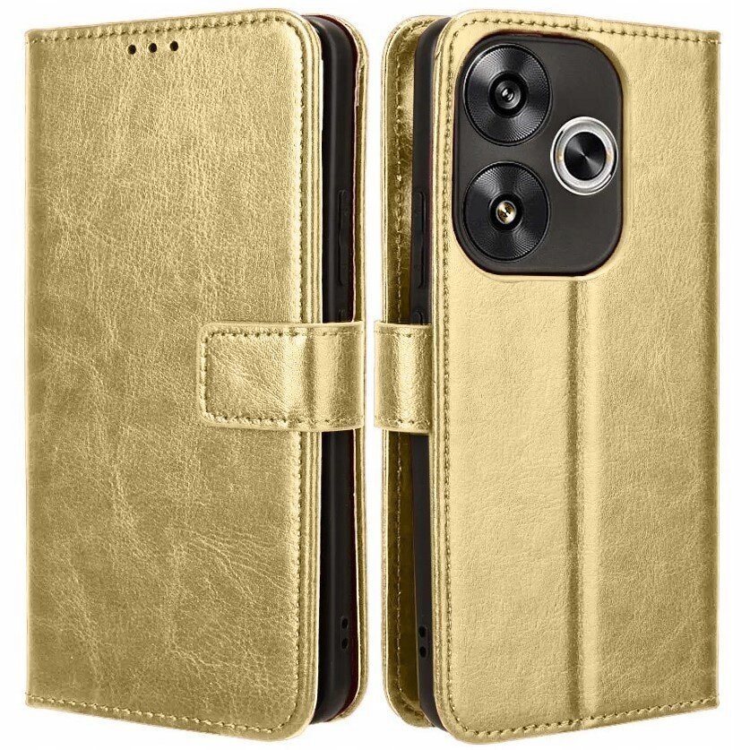 Etui Z Klapką Do Xiaomi Poco F6 Case Plecki Skóra Eko Portfel